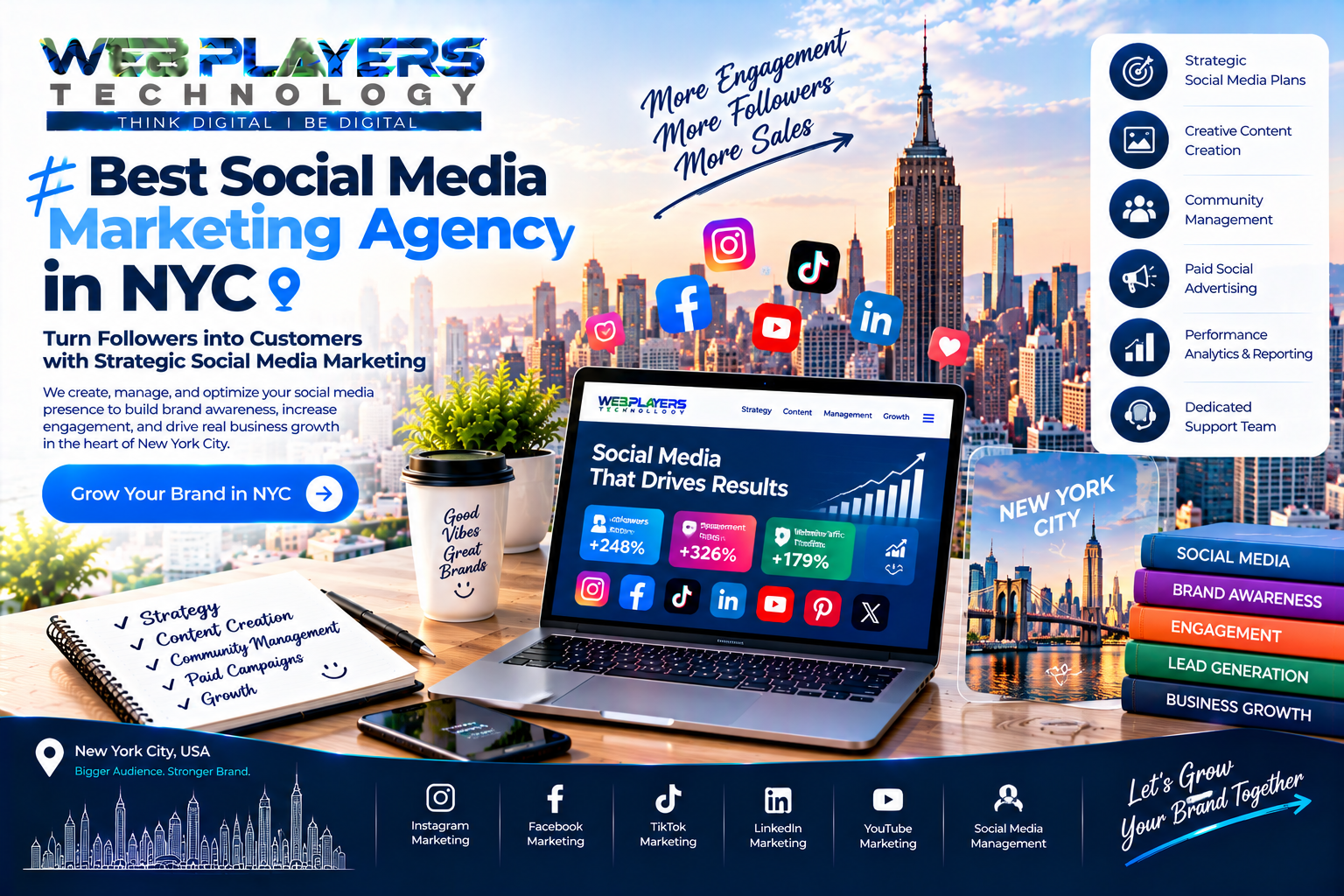 Best Social Media Marketing Agency in NYC for Business Growth